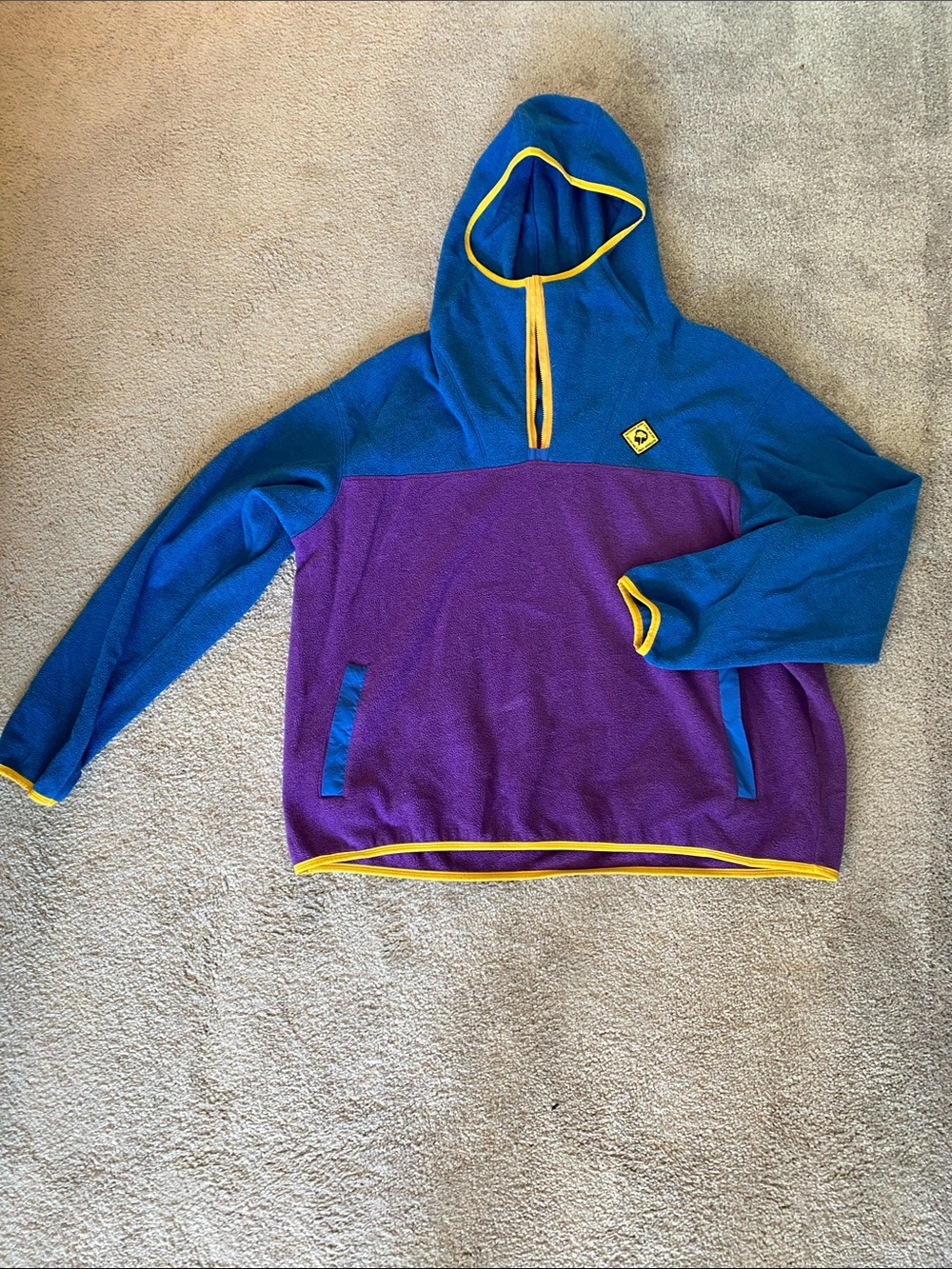 Outdoor Afro x REI Colorblock Hooded Fleece